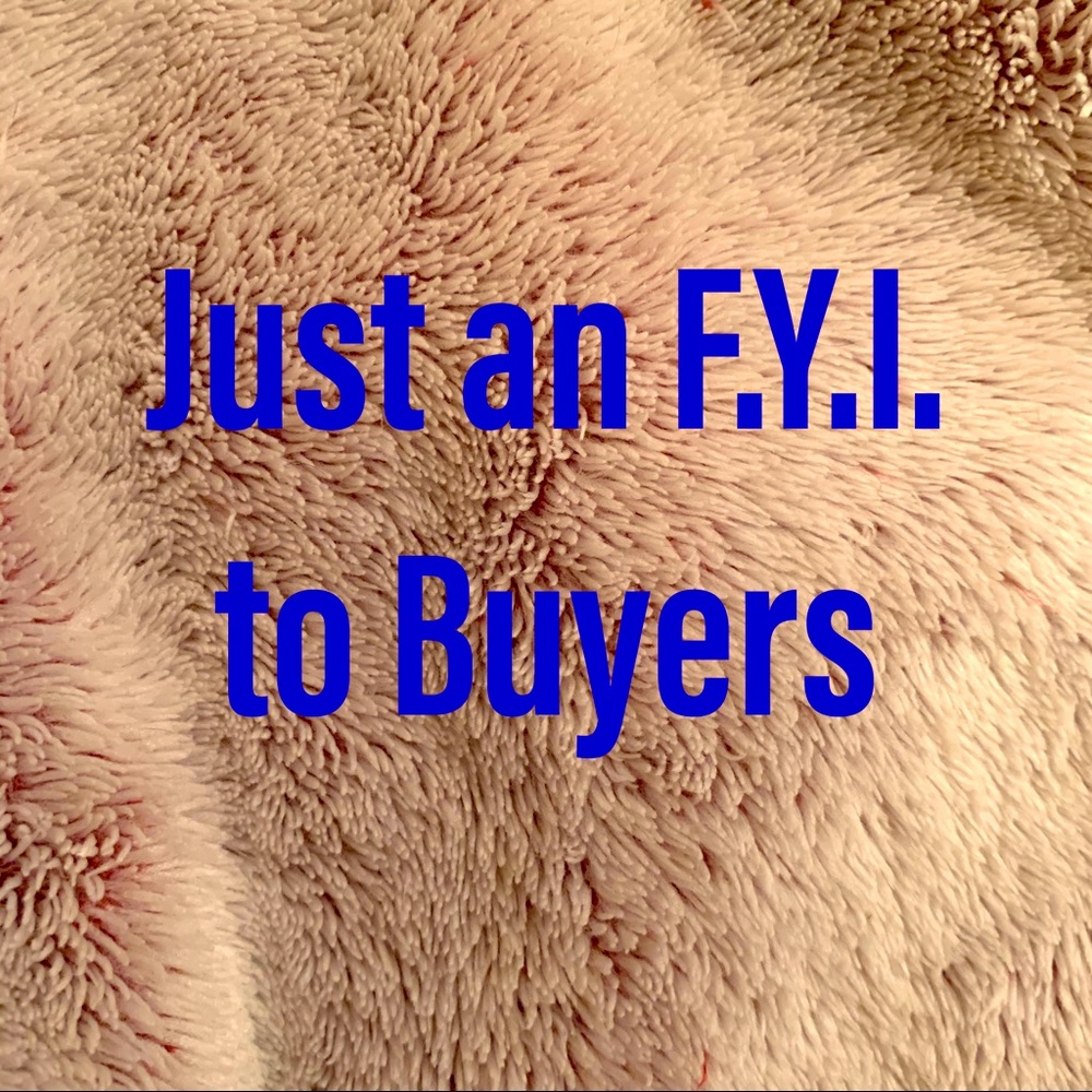 -Note to Buyers-